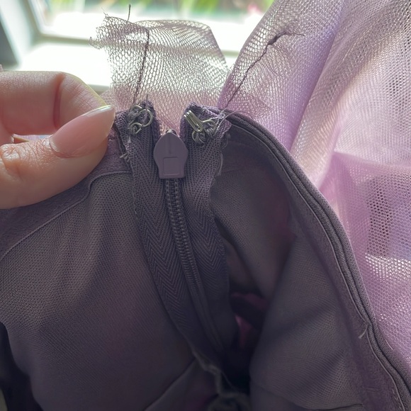 Tulle Strapless Mini Dress - Picture 7 of 7